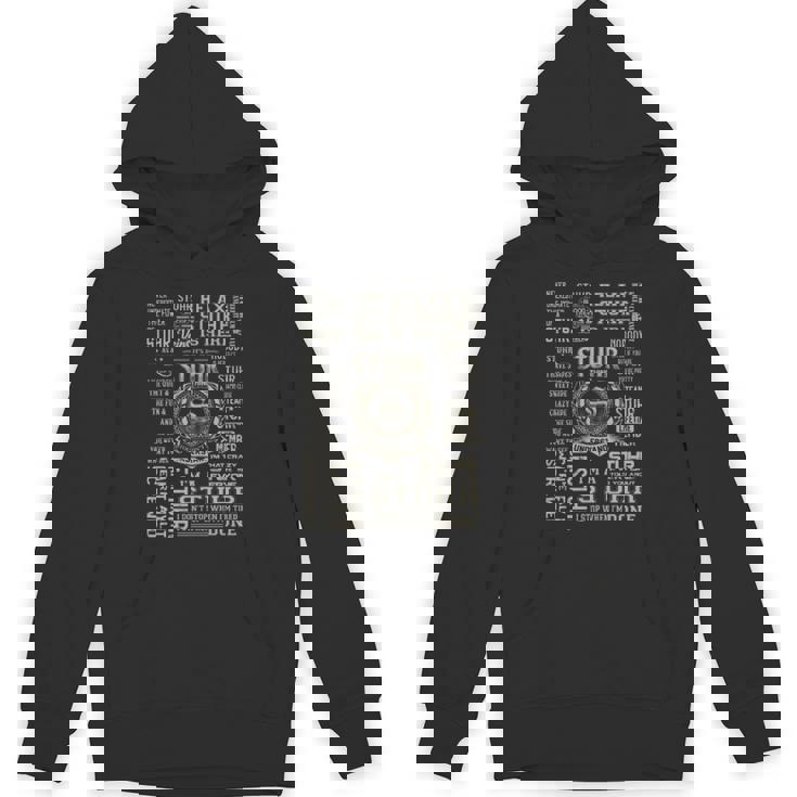 It's A Stuhr Thing Stuhr Name Hoodie