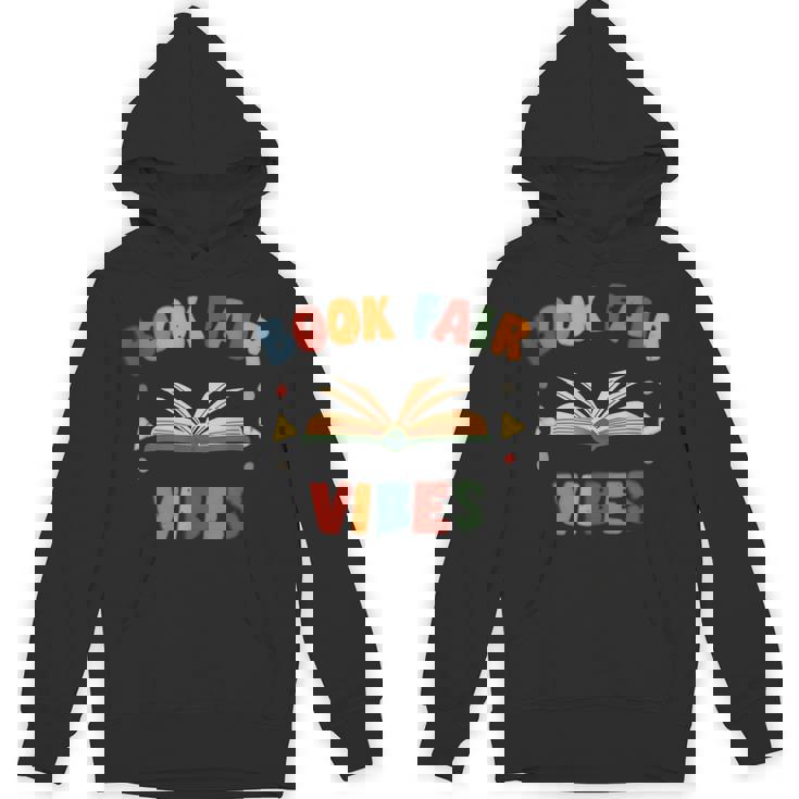 Library Book Fair Vibes Retro Reading Nostalgic Unisex Hoodie