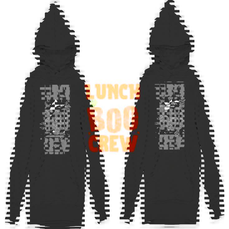 Lunch Lady Boo Crew Cafeteria Halloween Costume Matching Tee Unisex Hoodie