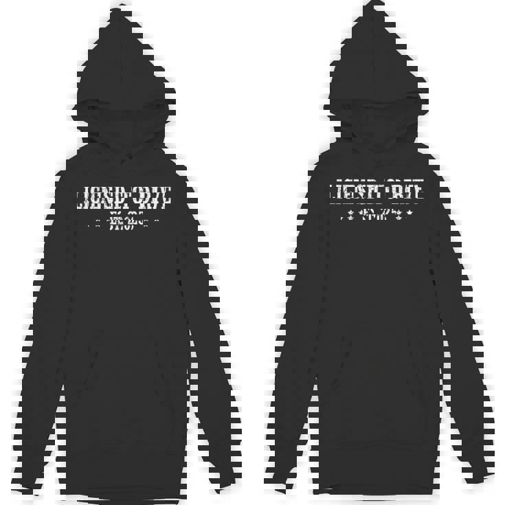 New Driver 2025 N Boys Male Driver License N Driver Hoodie