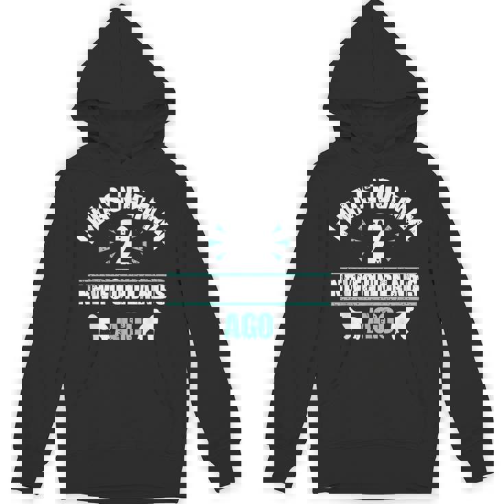 I Was Normal 2 Newfoundlands Ago Newfoundland Dog Owner Unisex Hoodie