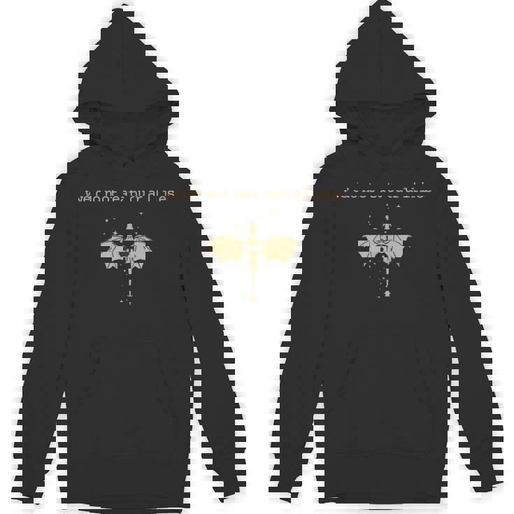 We Do Not Eat Our Allies Dragon Rider 4Th Wing Book Bookish Hoodie