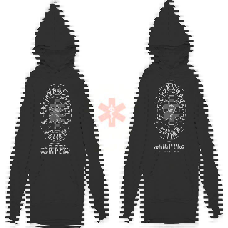 Do Not Pet Emotional Support Boyfriend Humorous  Hoodie