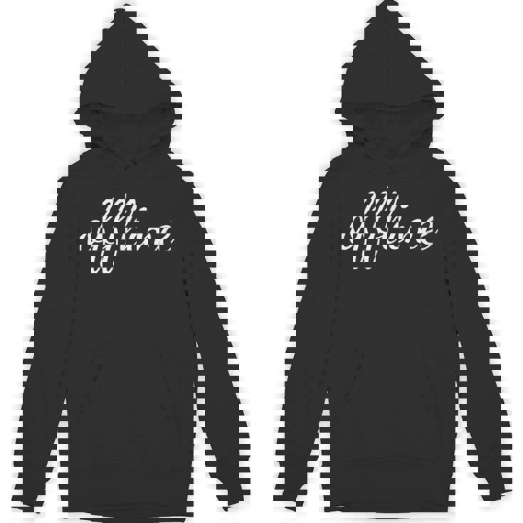 Offline Graphic Humour Holiday Leave Work Novelty Unisex Hoodie