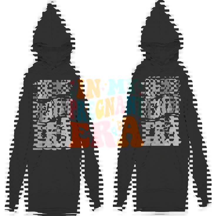 In My Pregnant Era Pregnancy Reveal Pregnancy Announcement Hoodie