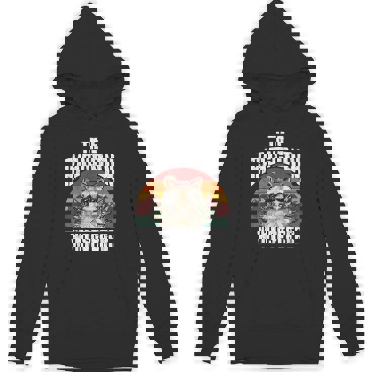 Raccoon Whisperer Hoodie - Vintage Style for Raccoon Lovers