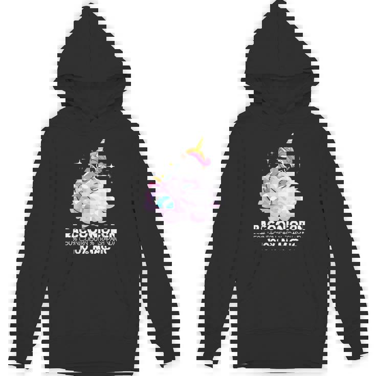 Raccoonicorn Unisex Hoodie - Fun Gift for Raccoon Lovers
