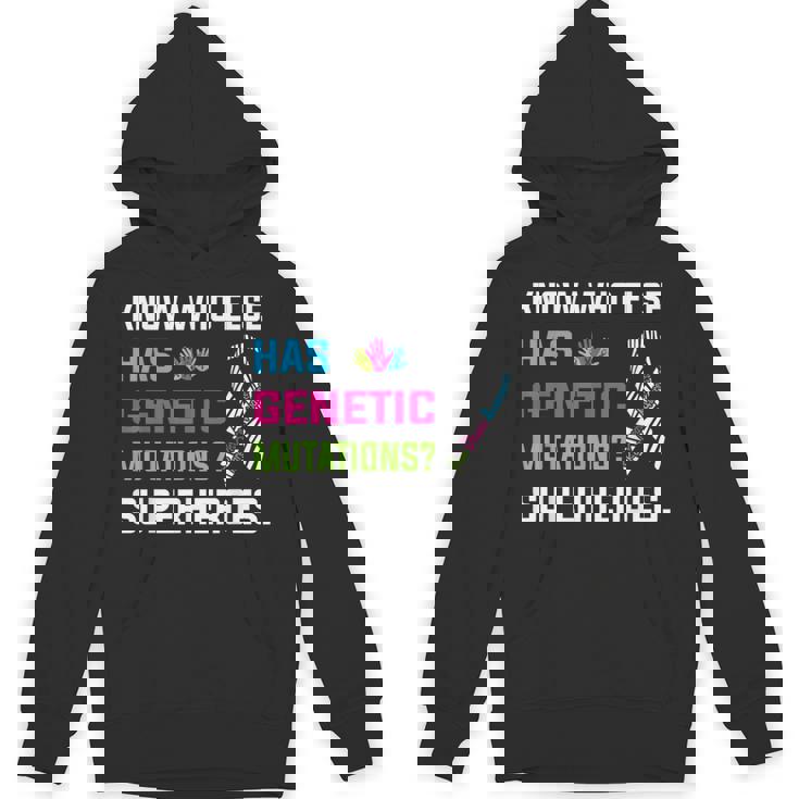 Rare Disease Awareness Day 2025 Rare Genes Superheroes Hoodie