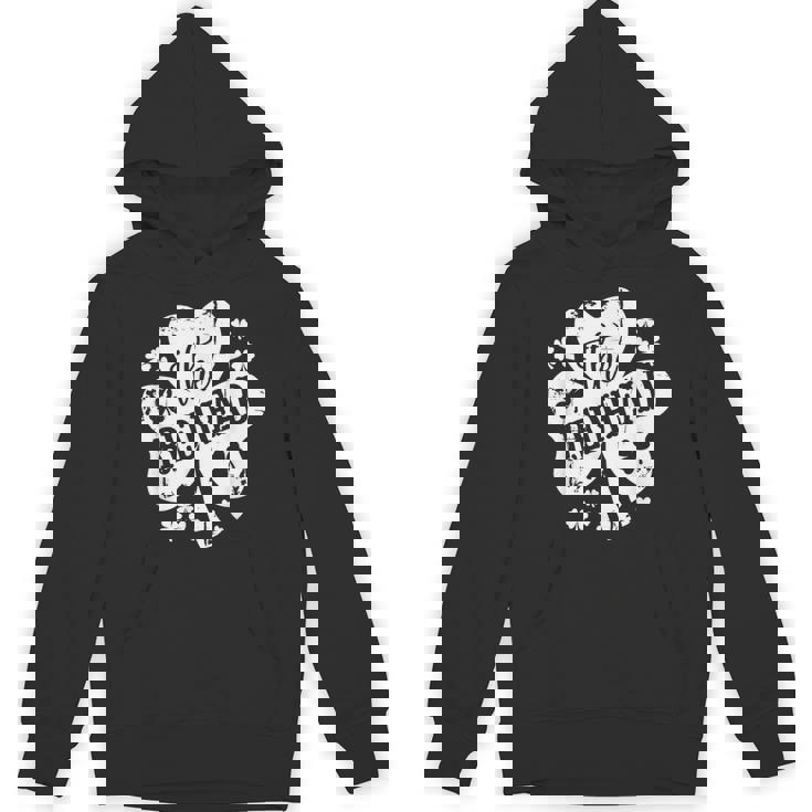The Redhead Clovers Stamp Cute Saint Patrick's Day Fun Hoodie