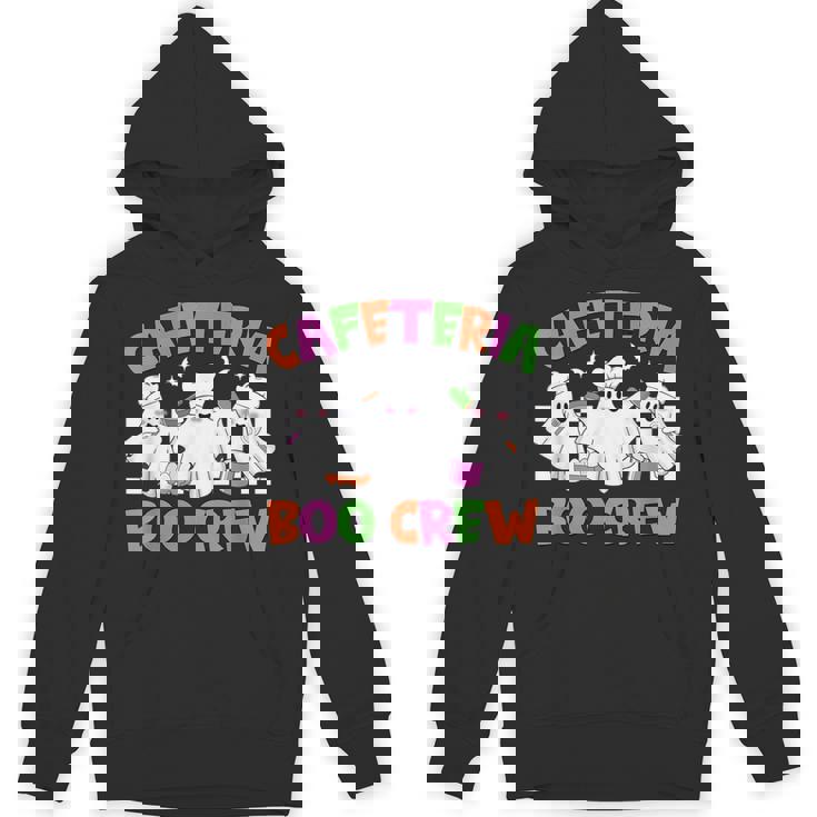 Retro Cafeteria Boo Crew Cafeteria Worker Halloween Costumes Unisex Hoodie