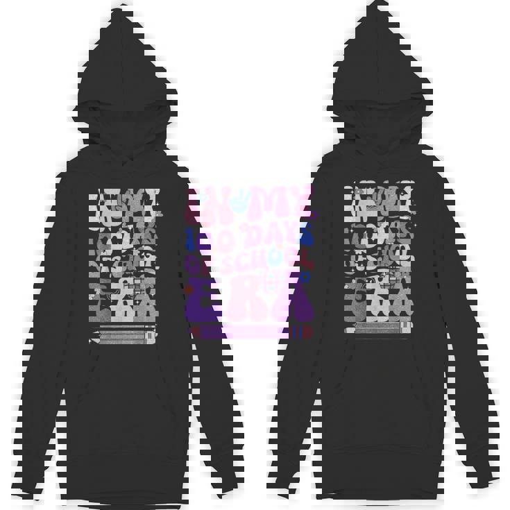 Retro Disco In My 100 Days Of School Era 100Th Day Of School Hoodie