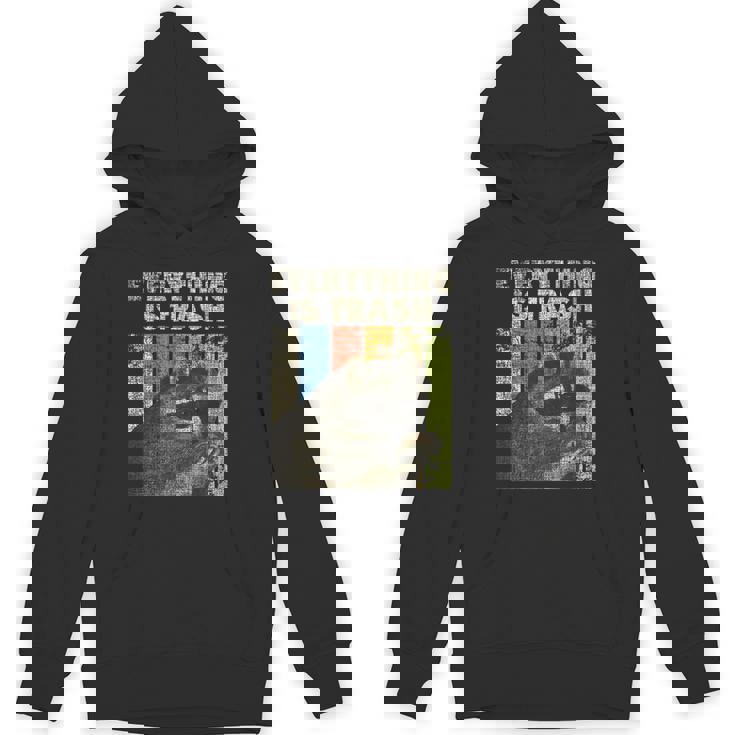Retro Raccoon Lover Unisex Hoodie - Camping Vibes for All