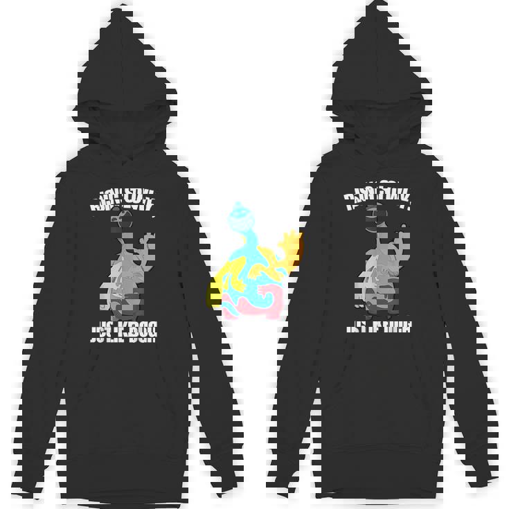 Rising Slowly Just Like Dough Doey The Doughman Hoodie