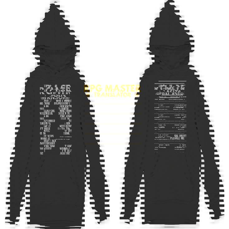 Role Playing Game Rpg D20 Tabletop Rpg Gamer Hoodie