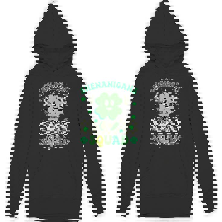 Shenanigans Squad St Patrick's Day Smile Green Proud Irish Hoodie