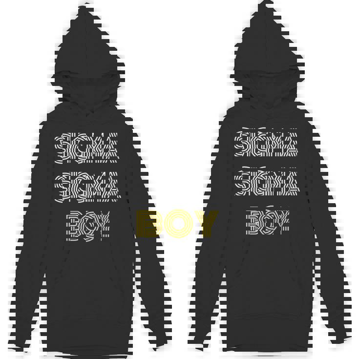Sigma Sigma Boy Meme Hoodie