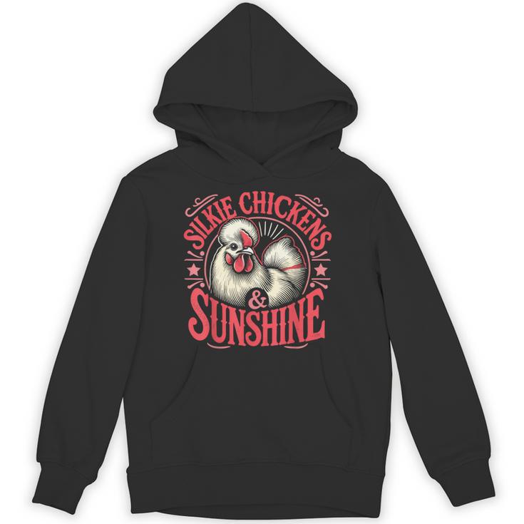 Silkie Chickens & Sunshine Unisex Hoodie