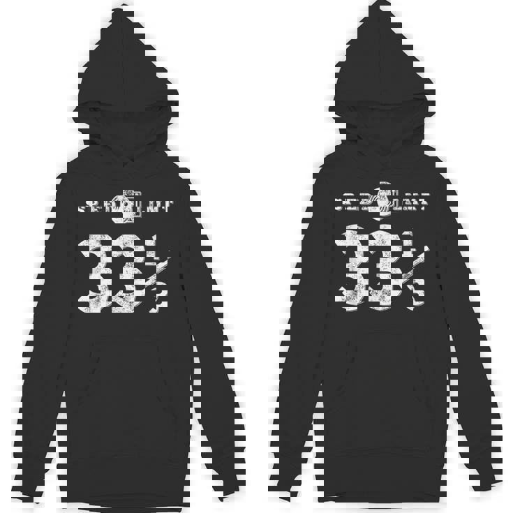 Speed Limit 33 13 Vinyl For Music Record Collector Unisex Hoodie