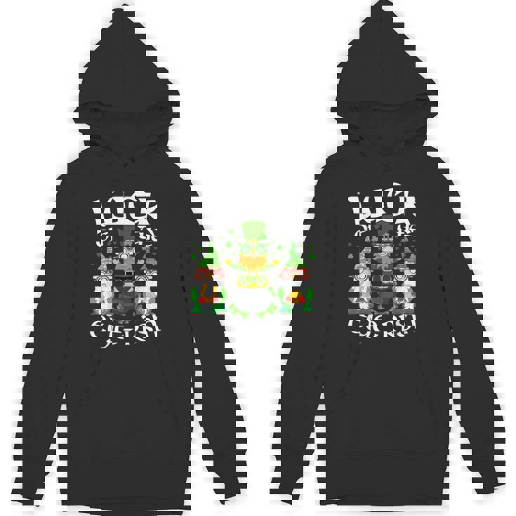 St Patrick's Day Optometrist Irish Gnome Lucky Eye Doctor Hoodie