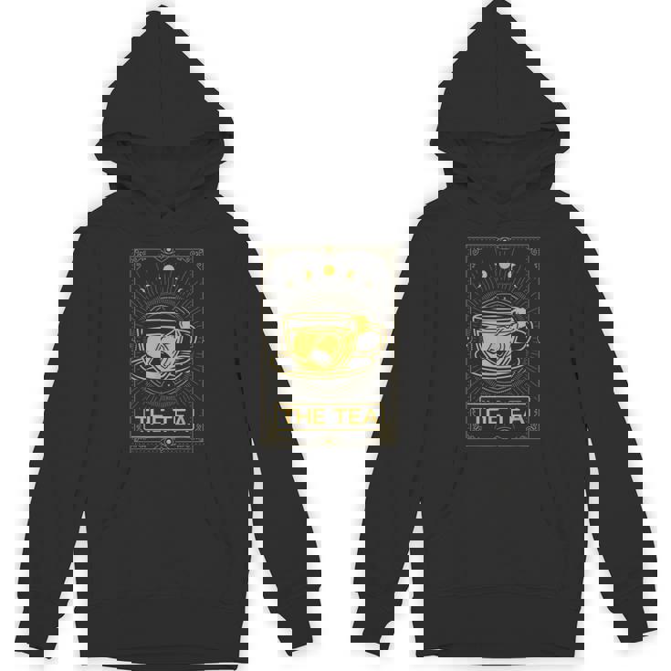 The Tea Drinker Tarot Card Reading Occult Dark Magic Unisex Hoodie