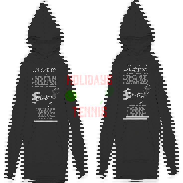 Tennis Novelty Holiday Tshirt Unisex Hoodie