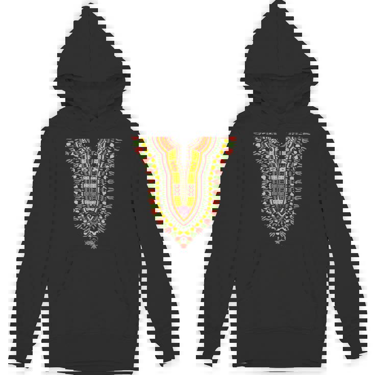 Traditional Tribal Dashiki Pride Attire Kente African Print Hoodie