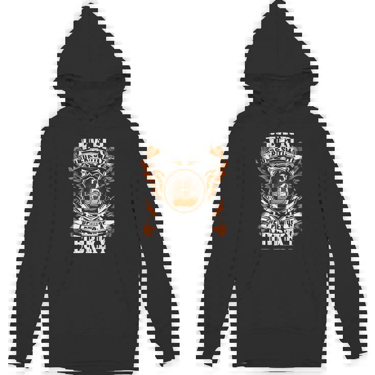 Never Underestimate The Power Of Burkey Burkey Name Hoodie