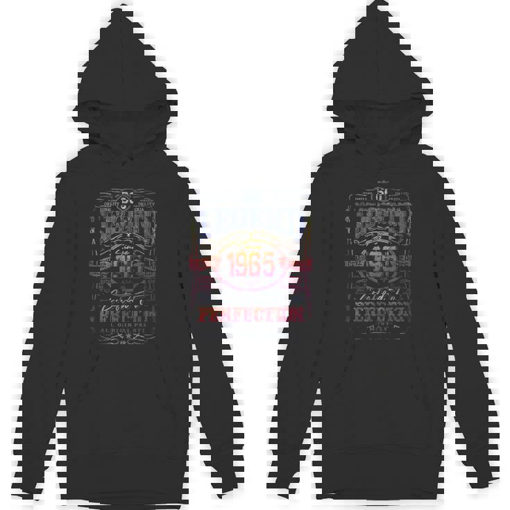 Vintage 1965 Limited Edition 60 Year Old 60Th Birthday Hoodie