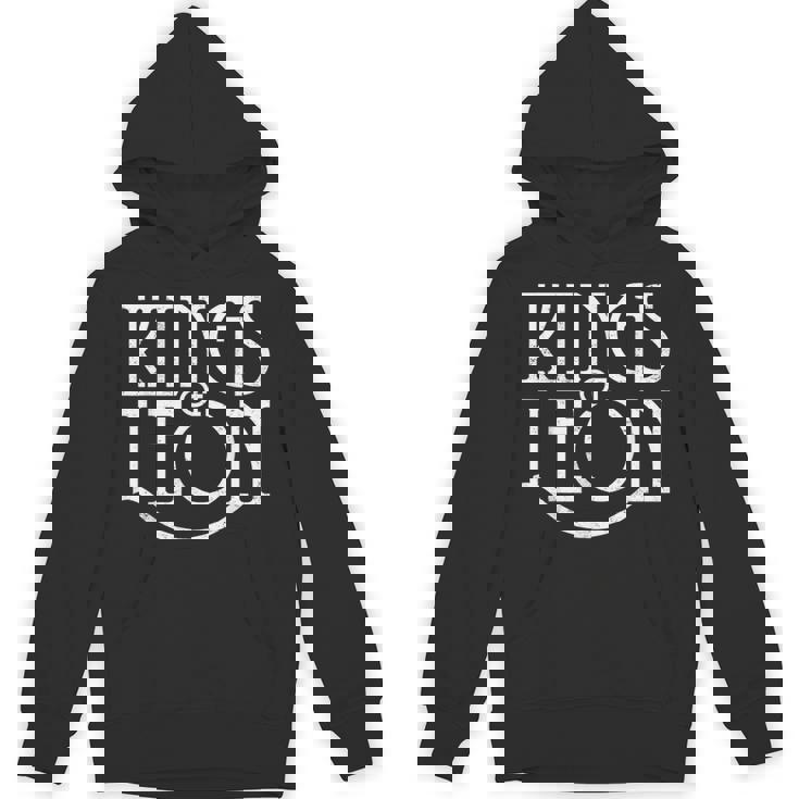 Vintage King Of Leons Musician Distressed Rock Hoodie