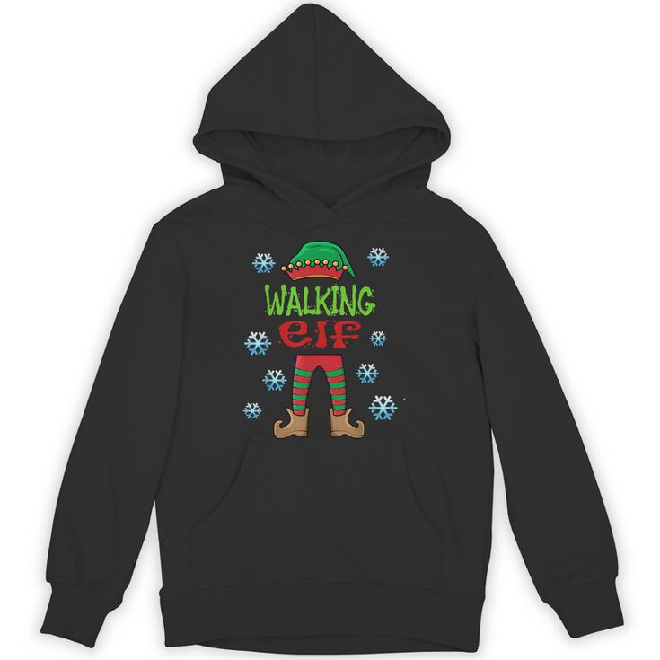 Walkers Lazy Christmas Costume Walking Elf Unisex Hoodie