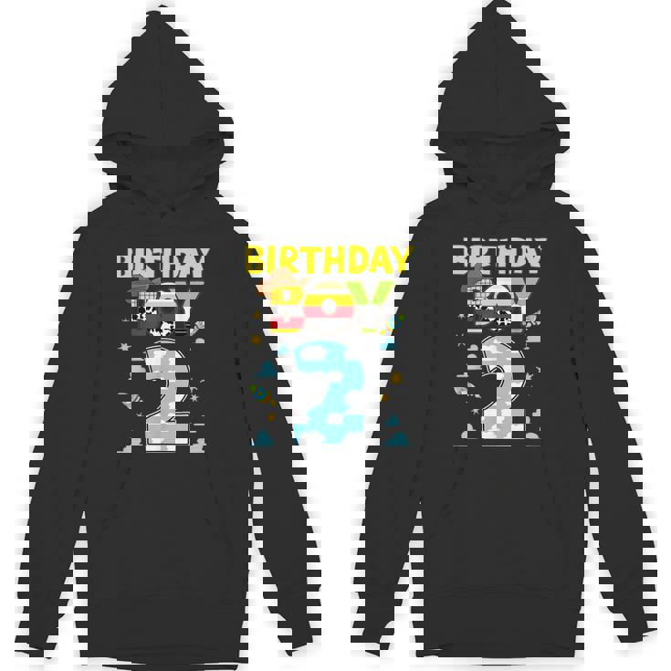 Western Family Birthday Boy 2 Cowboy 2Nd Birthday Hoodie