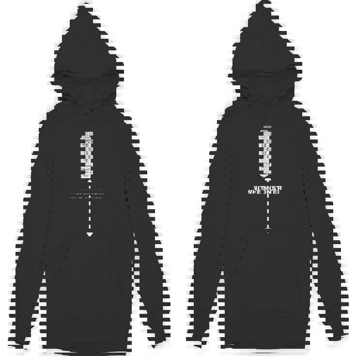 White Monster Joke Man Friends Hoodie