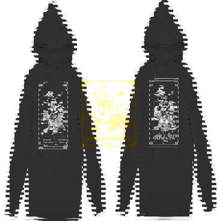 Year Of Dog Chinese Zodiac Chinese New Year Horoscope Unisex Hoodie