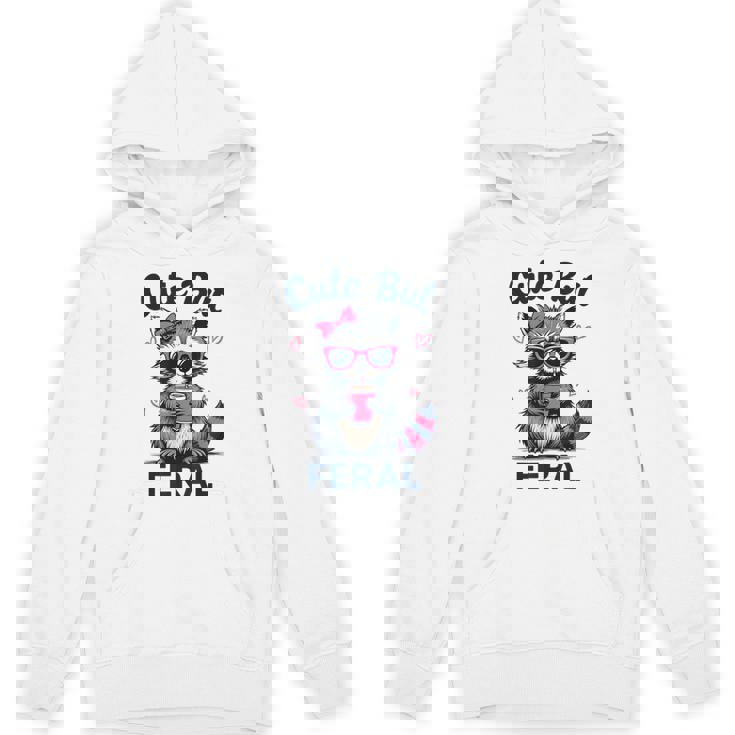 Cute Feral Raccoon Women's Unisex Hoodie - Funny Summer Vibes
