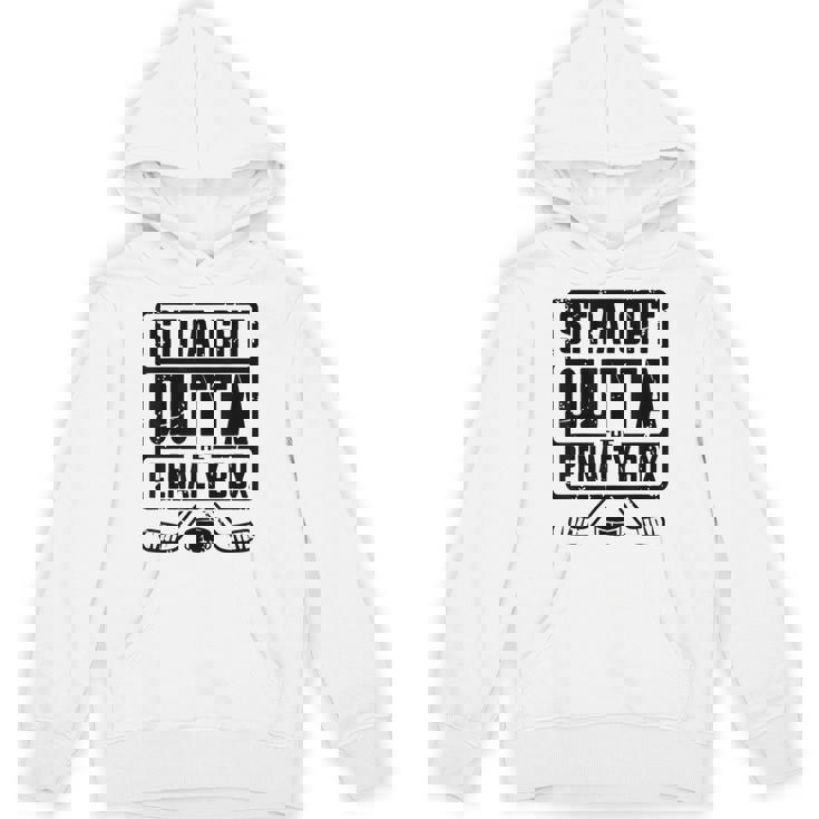 Ice Hockey Player Sport Straight Outta The Penalty Box Hoodie