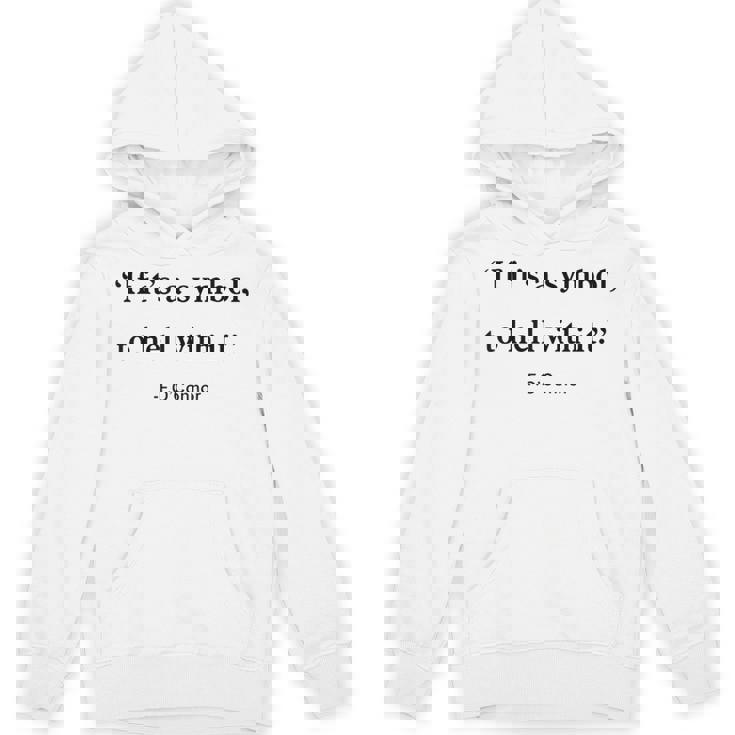 If It Is Just A Symbol To Hell With It Unisex Hoodie