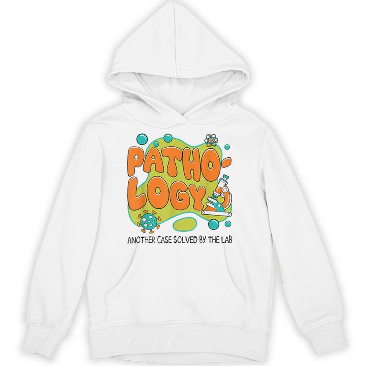 Lab Week 2025 Pathology Retro Mystery Machine Of Diagnostics Hoodie