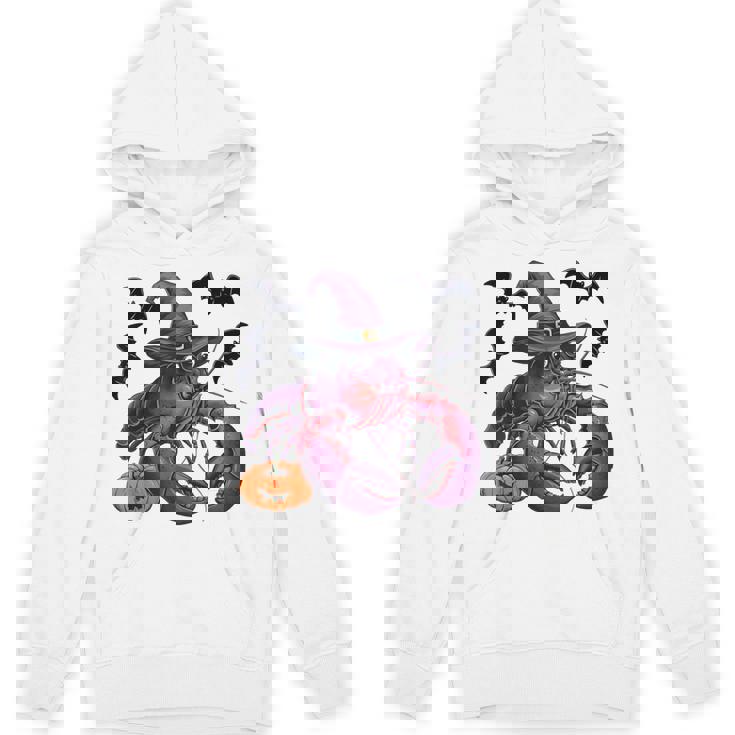 Lobster Halloween Costume Scary Pumpkin Bat Witch Unisex Hoodie