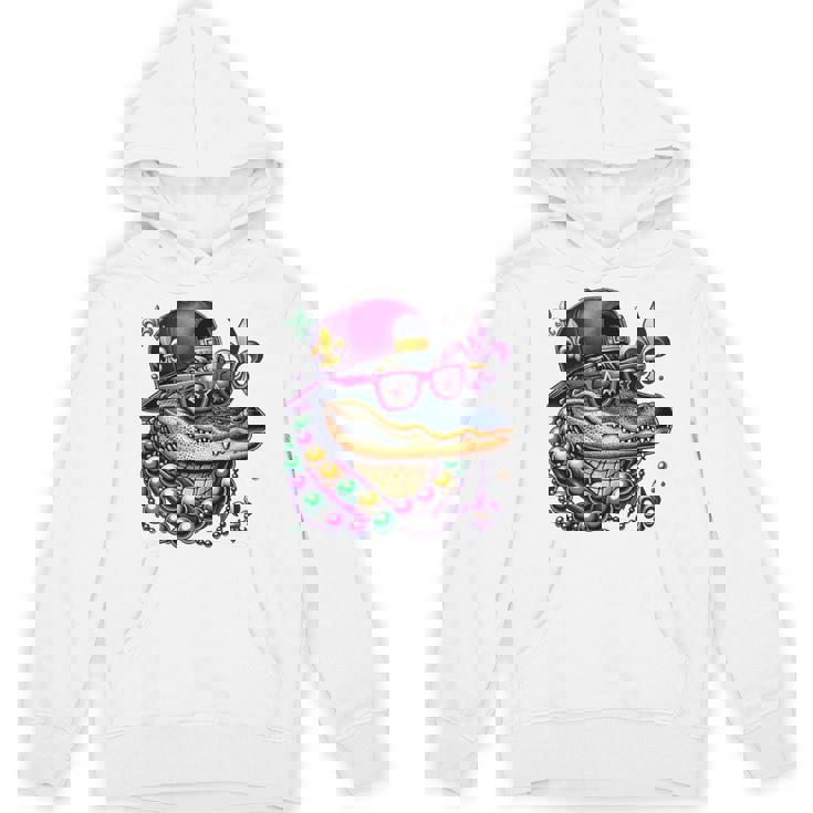 Mardi Gras Alligator Boys Mardi Gras Hoodie
