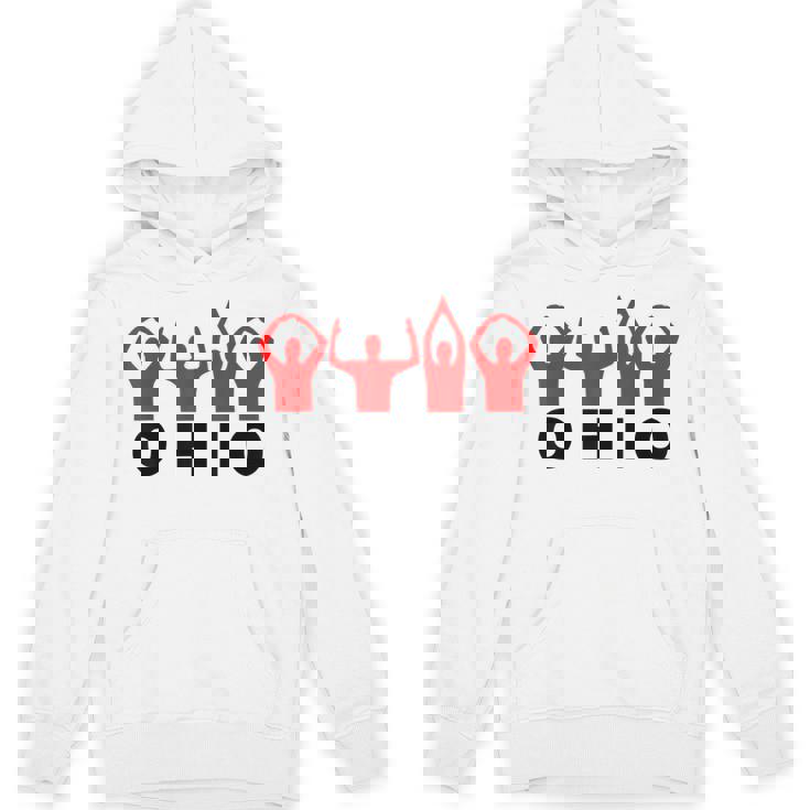 OHIO Casual Graphical Dress Daily Wear Carnival Party Unisex Hoodie