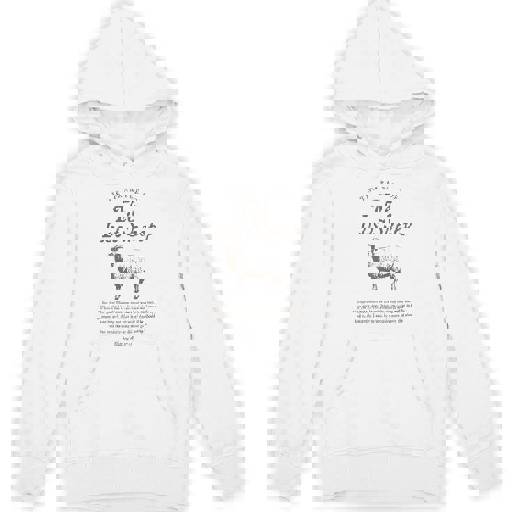Parable Of The Lost Sheep Bible Verse Faith Based Worship Unisex Hoodie