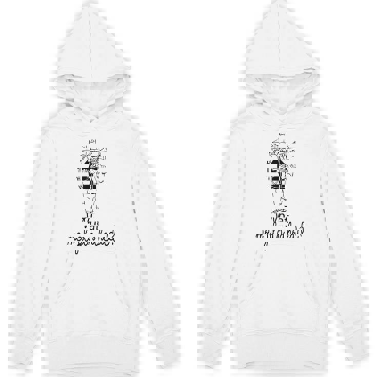What Me Plan Ahead One Man Band Sketch Unisex Hoodie