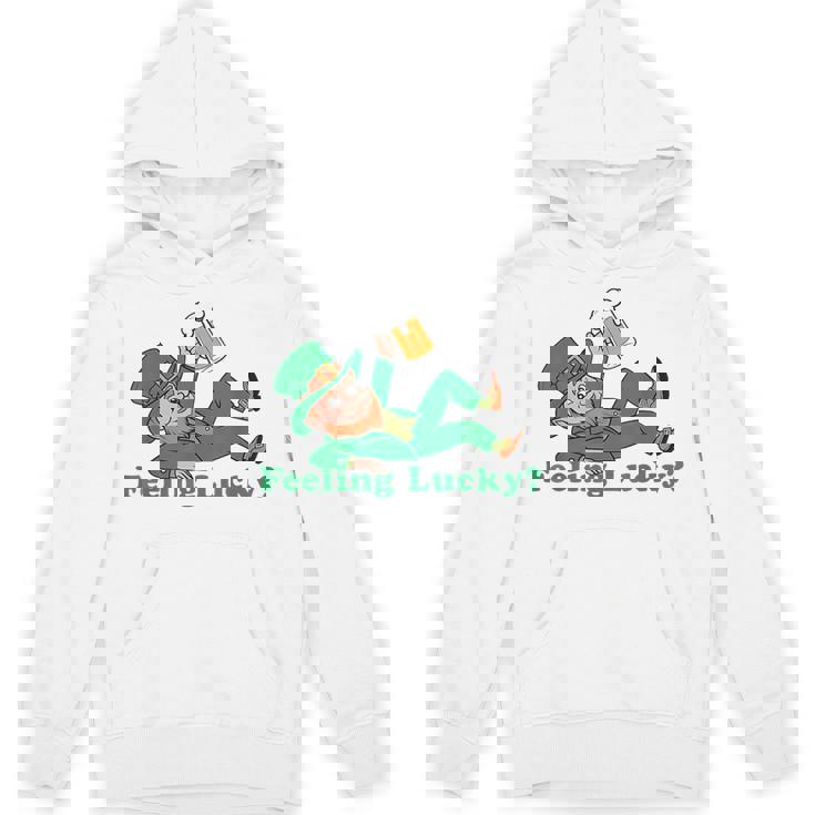 St Patrick's Day Feeling Lucky Leprechaun Hoodie