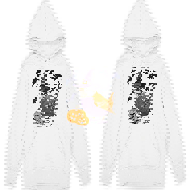 Wren Bird Halloween Costume Scary Pumpkin Bat Witch Unisex Hoodie