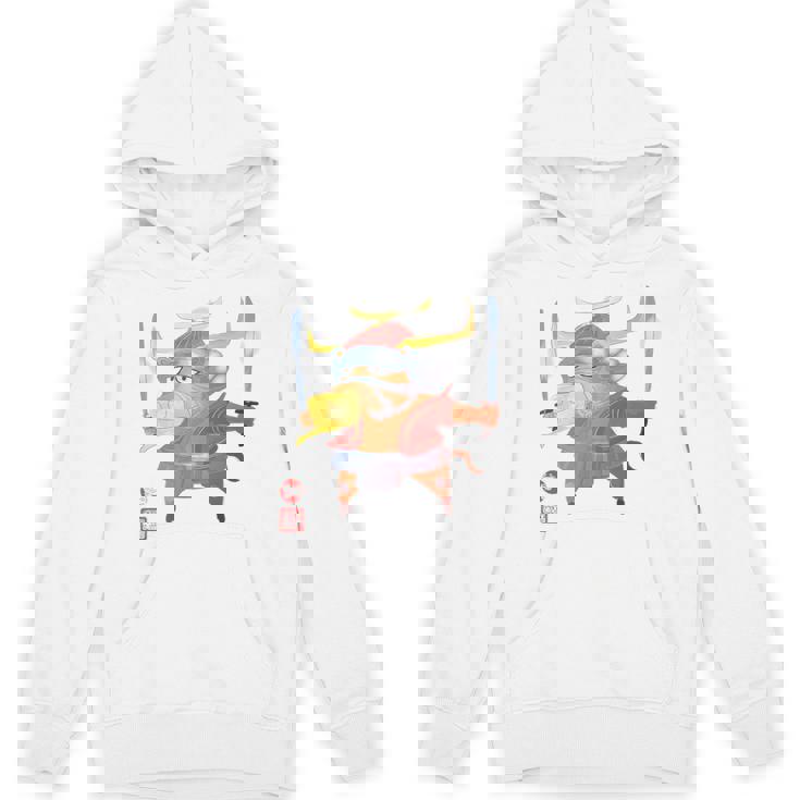 Year Of The Ox Chinese Zodiac Animal Horoscope Red Seal Premium Unisex Hoodie