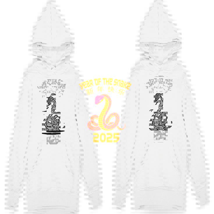 Year Of The Snake 2025 Chinese New Year 2025 Red Snake Hoodie