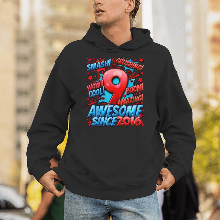 9 Year Old For Boys 9Th Birthday Boy 9 Year Old Boy Hoodie
