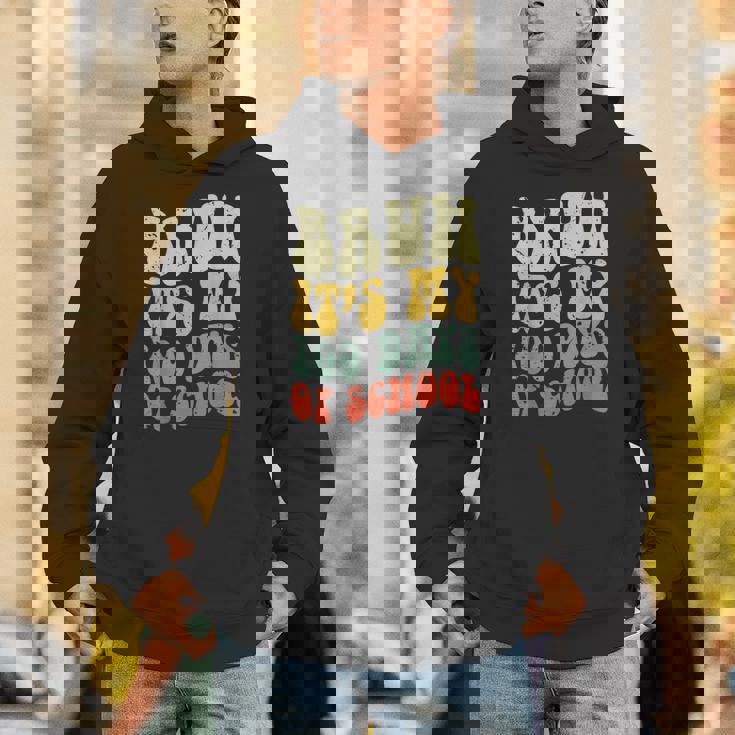 Bruh Its My 100 Days Of School 100Th Day Of School Boys Hoodie