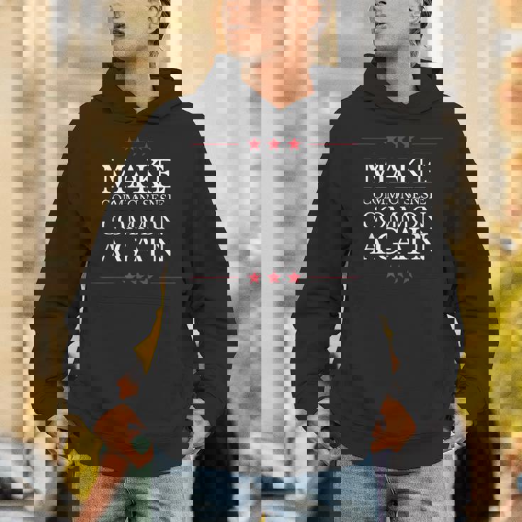 Make Common Sense Common Again Hoodie