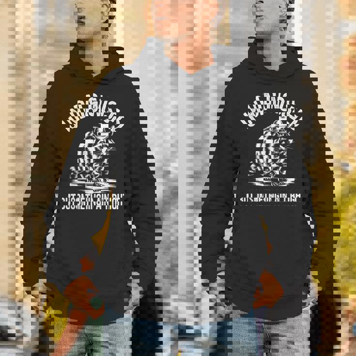 Cowboy Raccoon Unisex Hoodie | Quirky Western Style for Fun